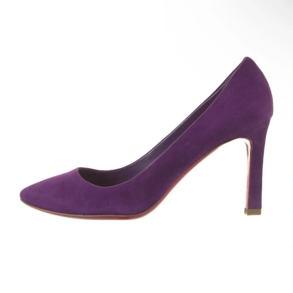 Miu Miu Purple Suede Pumps Size 38
